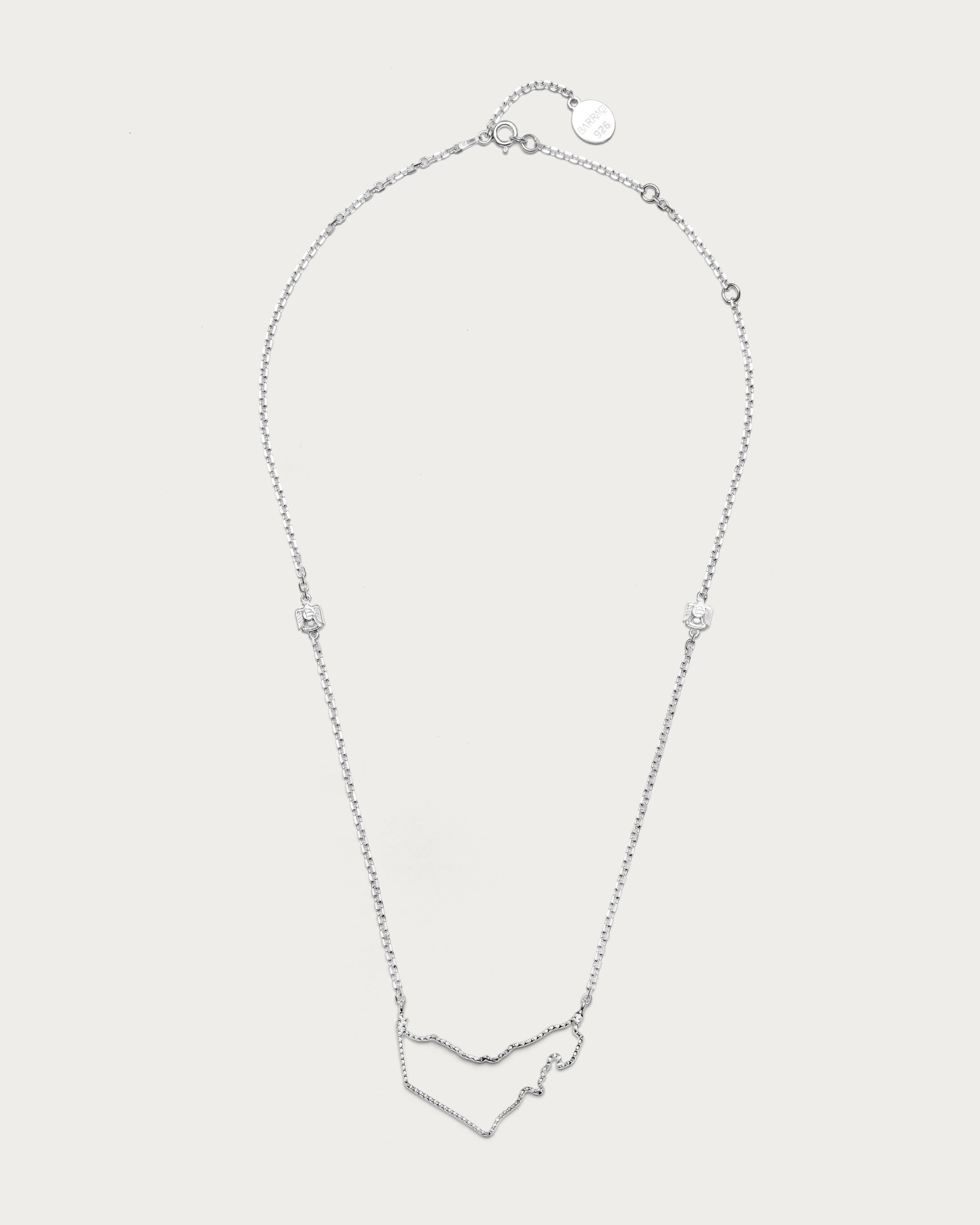 UAE Map Necklace