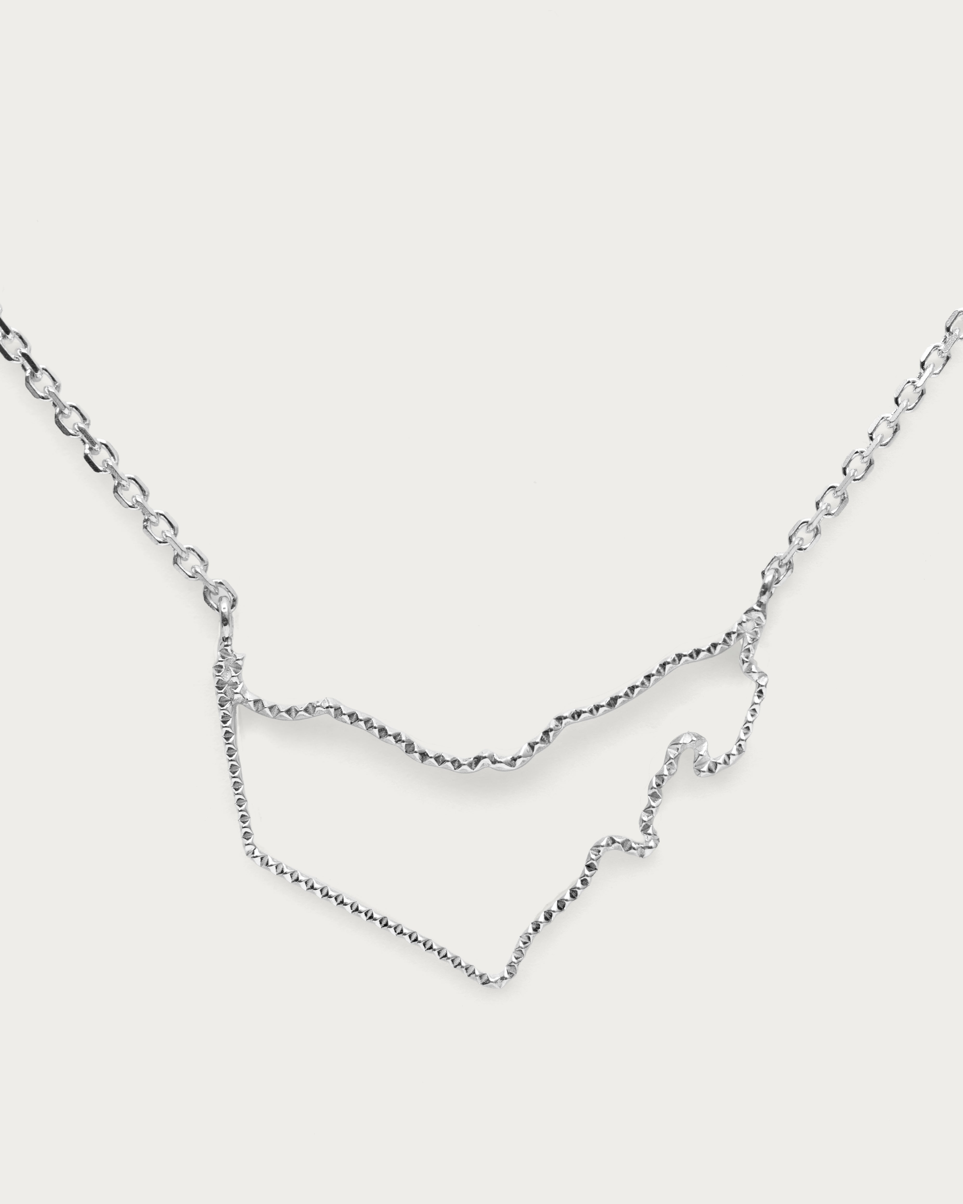 UAE Map Necklace