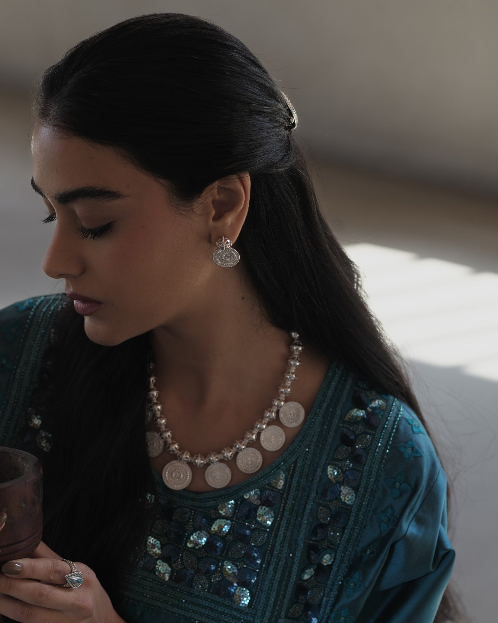 Hilali (Moon) Lairat Necklace