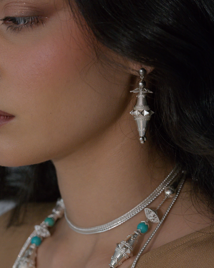 Hab Al Hail Flowery Earrings