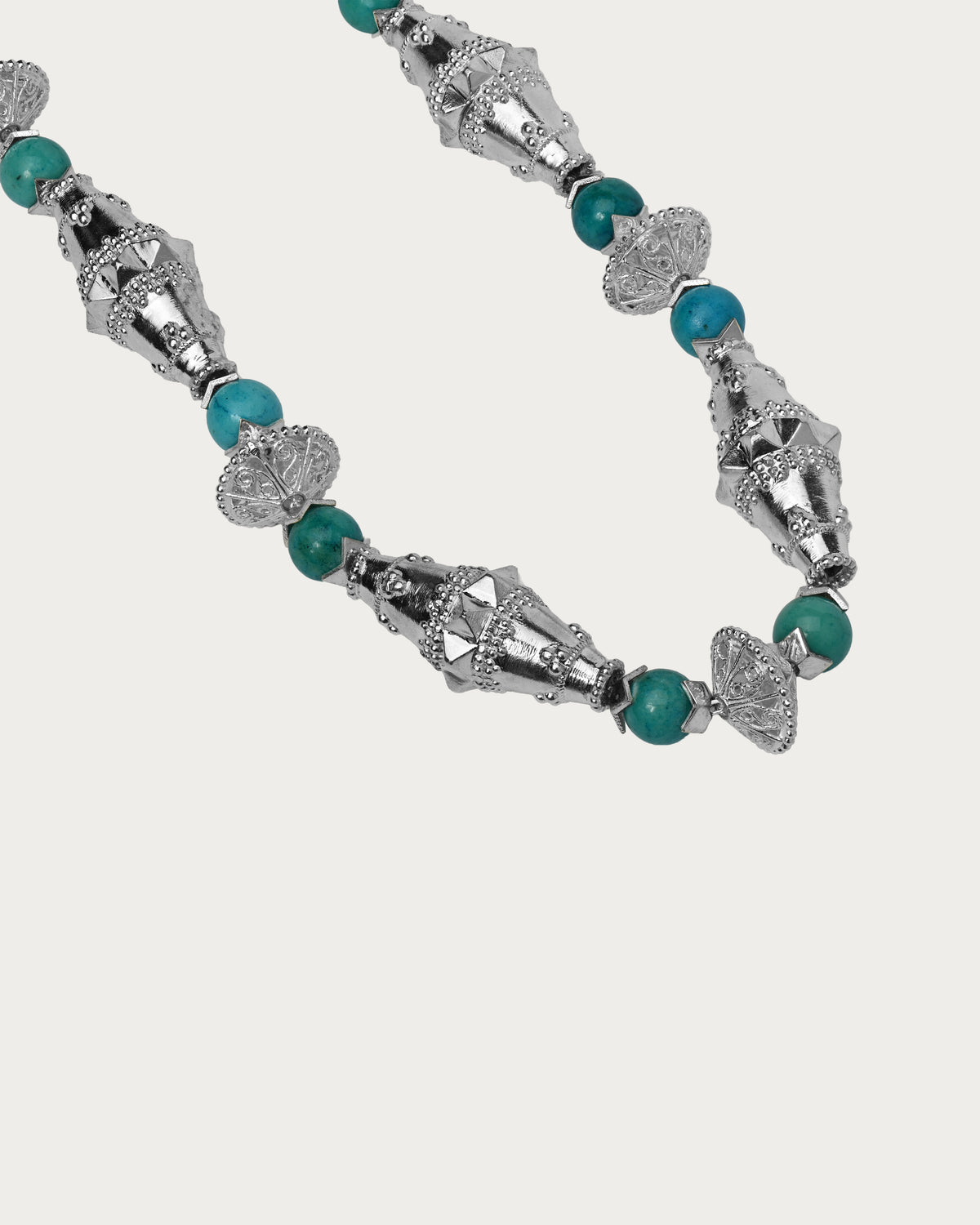 Hab Al Hail and Turquoise Necklace (Long)