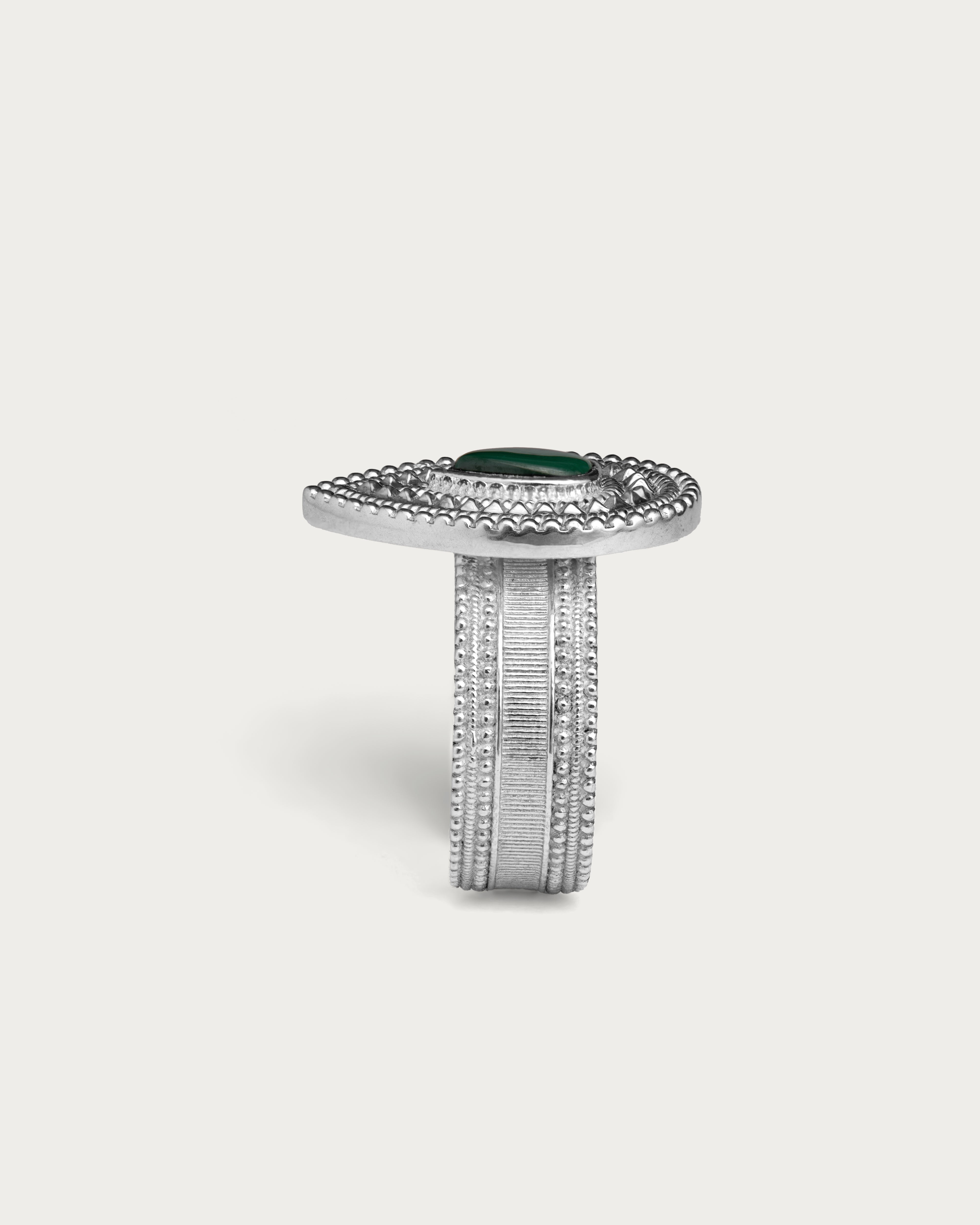Shahid Malachite Ring