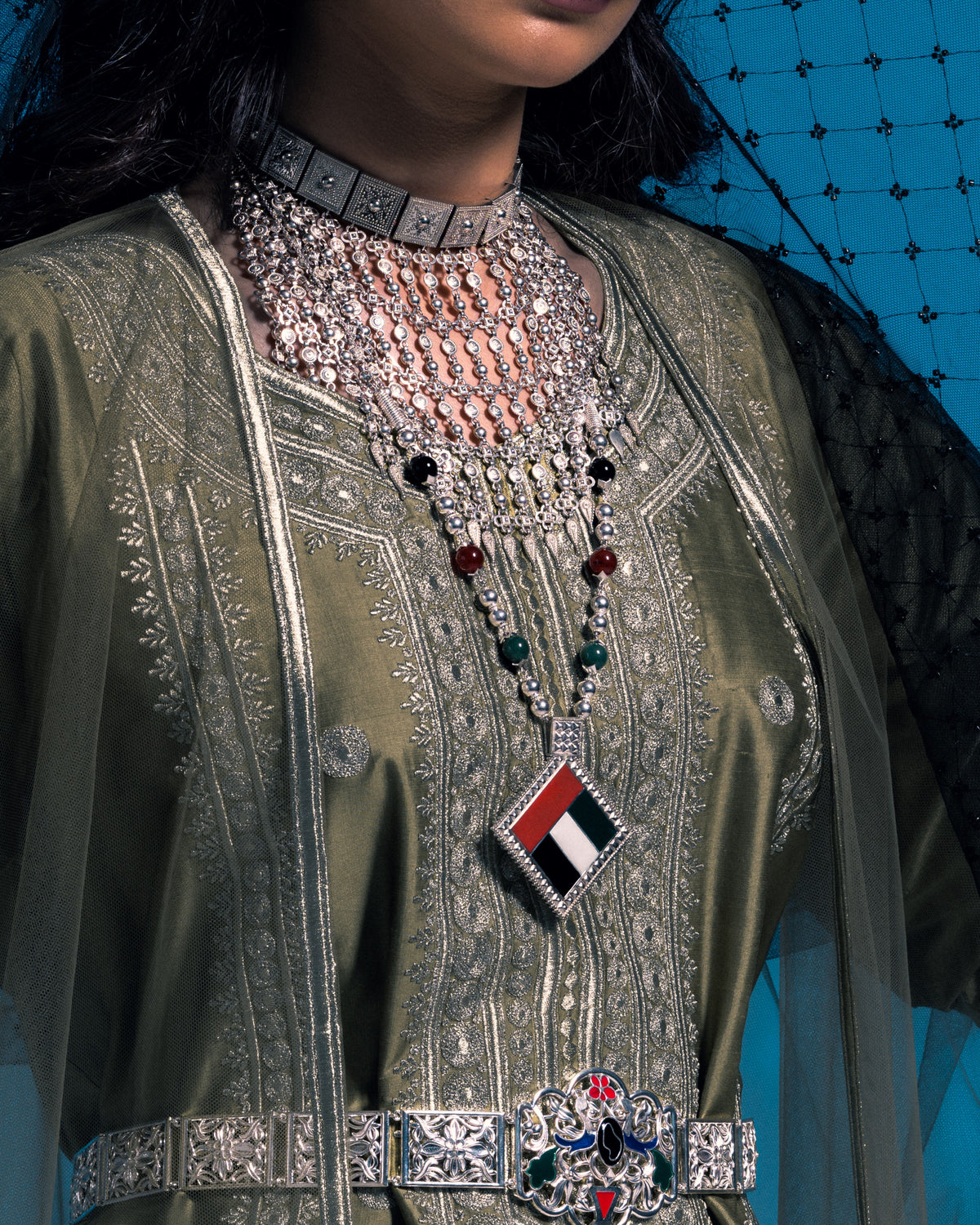 UAE Barraq Necklace