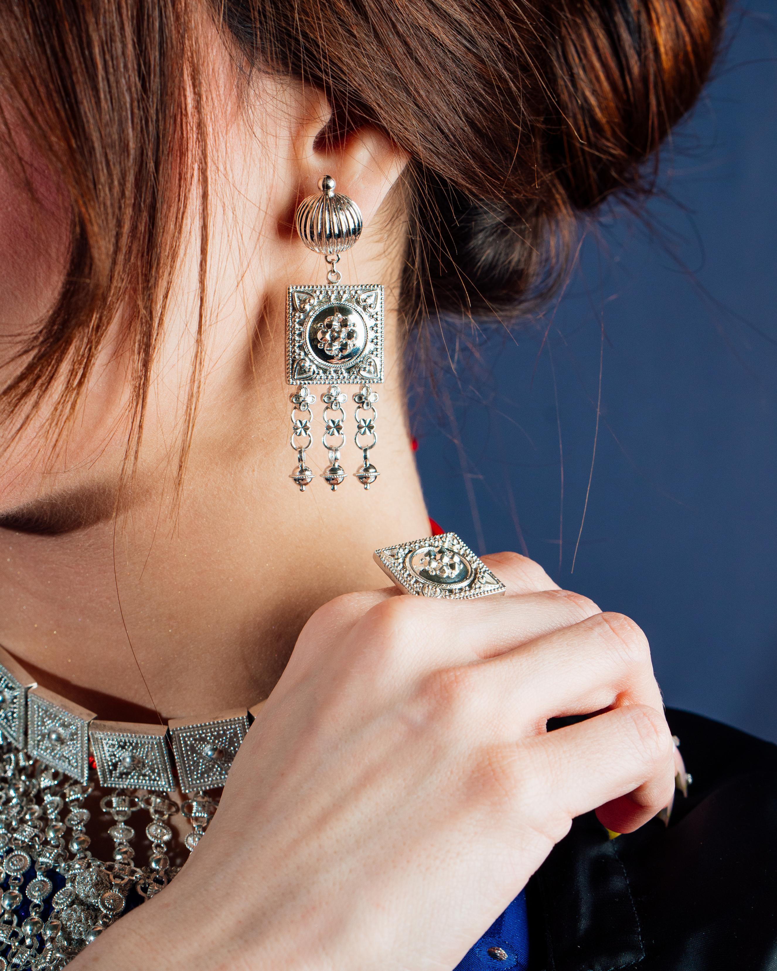 Tabla Earrings